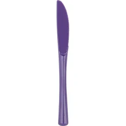 JAM Paper Premium Utensils Plastic Knives Party Pack, 48ct.