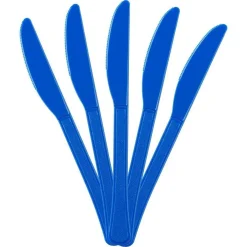 JAM Paper Premium Utensils Plastic Knives Party Pack, 48ct.