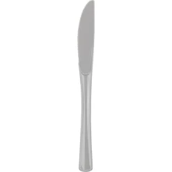 JAM Paper Premium Utensils Plastic Knives Party Pack, 48ct.