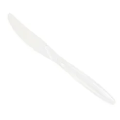 JAM Paper Premium Utensils Plastic Knives Party Pack, 48ct.