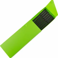 JAM Paper Sliding Pencil Case with Button Snap, 6ct.
