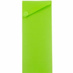 JAM Paper Sliding Pencil Case with Button Snap, 6ct.