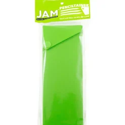 JAM Paper Sliding Pencil Case with Button Snap, 6ct.