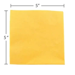 JAM Paper Small Beverage Napkins, 100ct.