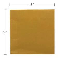 JAM Paper Small Beverage Napkins, 100ct.