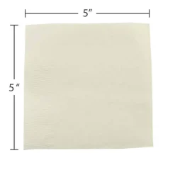 JAM Paper Small Beverage Napkins, 100ct.