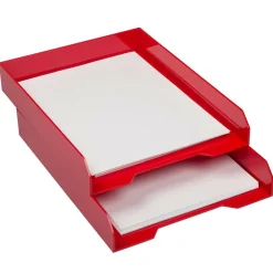JAM Paper Stackable Desktop Paper Tray