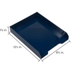 JAM Paper Stackable Desktop Paper Tray, 2ct.