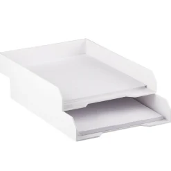 JAM Paper Stackable Desktop Paper Tray, 2ct.