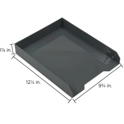 JAM Paper Stackable Desktop Paper Tray, 2ct.