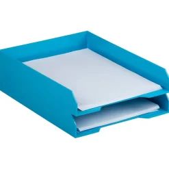 JAM Paper Stackable Desktop Paper Tray, 2ct.