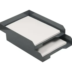 JAM Paper Stackable Desktop Paper Tray, 2ct.