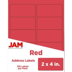 JAM Paper Standard Address Labels, 120ct.