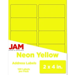 JAM Paper Standard Address Labels, 120ct.