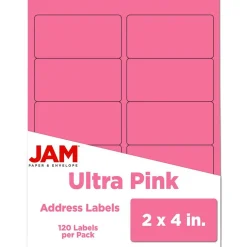 JAM Paper Standard Address Labels, 120ct.