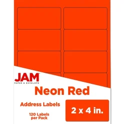 JAM Paper Standard Address Labels, 120ct.