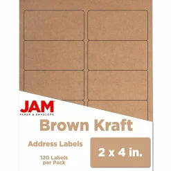 JAM Paper Standard Address Labels, 120ct.