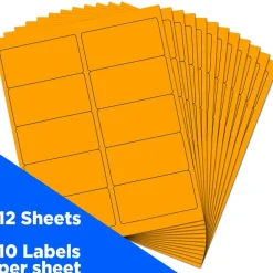 JAM Paper Standard Address Labels, 120ct.