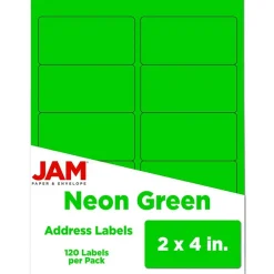 JAM Paper Standard Address Labels, 120ct.