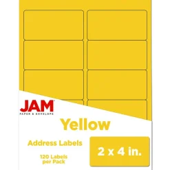 JAM Paper Standard Address Labels, 120ct.