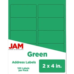 JAM Paper Standard Address Labels, 120ct.