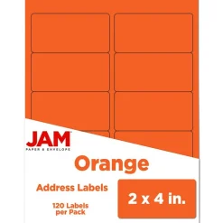 JAM Paper Standard Address Labels, 120ct.