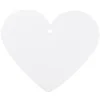 JAM Paper White Large Heart Gift Tags, 10ct.