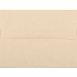 JAM Paper 4.375" x 5.75" Recycled Parchment Invitation Envelopes, 50ct.