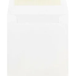 JAM Paper 9" x 9" White Square Invitation Envelopes