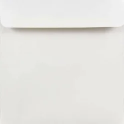 JAM Paper 6" x 6" White Square Invitation Envelopes
