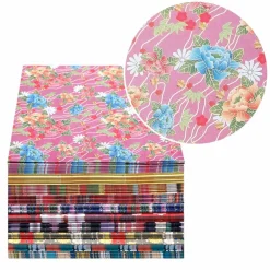 Japanese Washi Origami Paper 500 Sheets, 10 Vivid Colors, Colors Make Colorful and Easy Origami,6 Inch Square Sheet, Papers, Arts and Crafts Projects (E-Book Included)