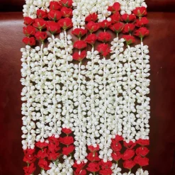 Jasmine Garland, Diwali Decoration, Diwali Decor, Diwali Backdrop, Mogra Strings, Muslim Wedding, Eid Decoration, Mehndi Decoration