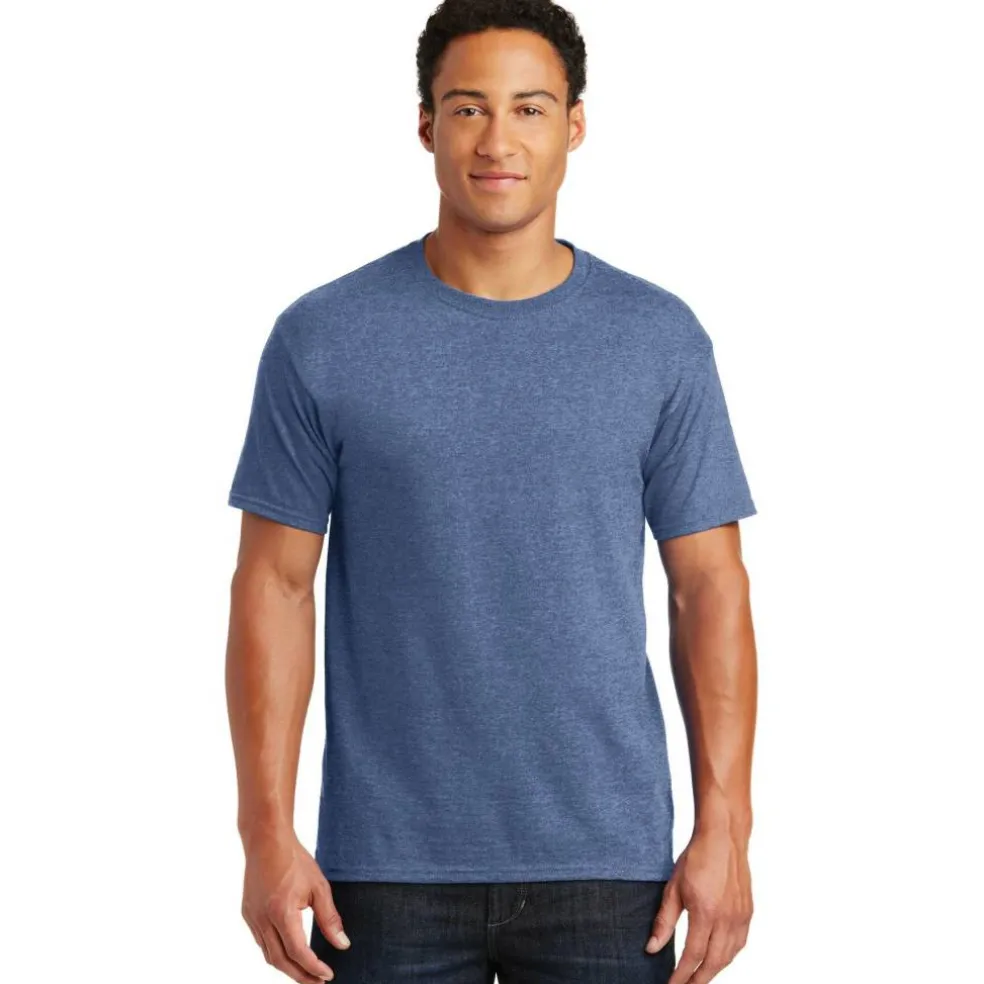 JERZEES® Dri-Power® Heathered 50/50 Cotton/Poly T-Shirt