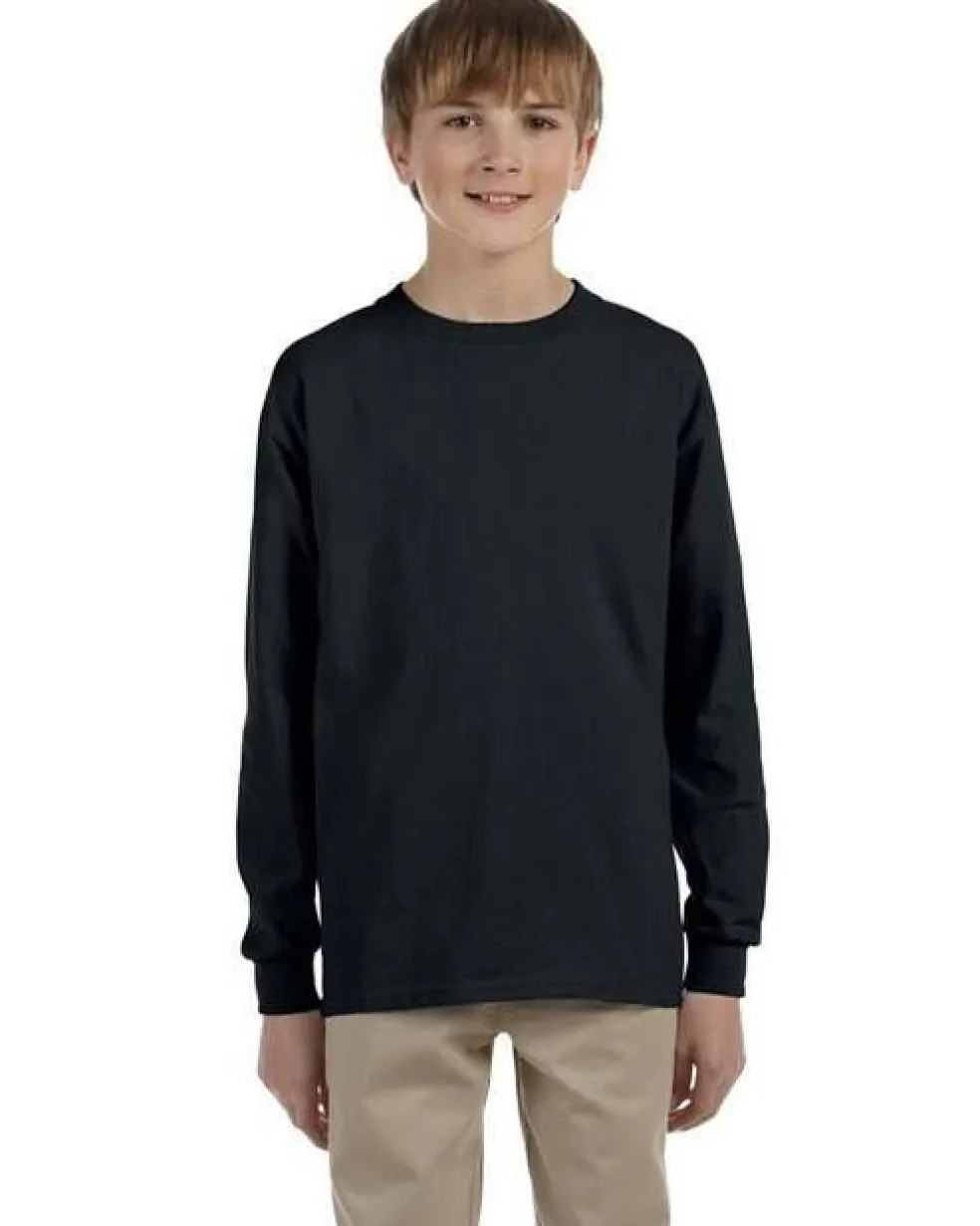 Jerzees Youth Dri Power Long-Sleeve T-Shirt Free Shipping