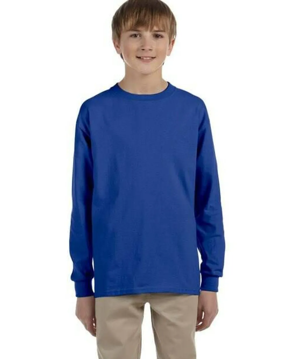 Jerzees Youth Dri Power Long-Sleeve T-Shirt Free Shipping
