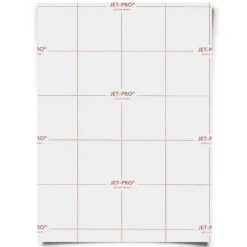 JET PRO ACTIVE WEAR INKJET TRANSFER PAPER FOR WHITE FABRIC 8.5