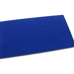 Jewelry Box Display Case 72 Slot Royal Blue Ring Insert New