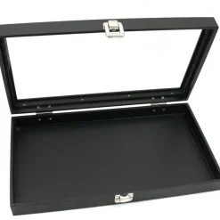 Jewelry Box Display Case 72 Slot Royal Blue Ring Insert New