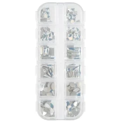Jewel Shapes Glass Flatback Rhinestones by Bead Landing™