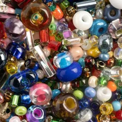John Bead 10/0 Assorted Mix Shapes Czech Glass Seed Beads, 22g