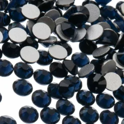John Bead Crystal Lane SS30 Glass Round Flatback Rhinestones, 72ct.