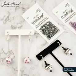 John Bead Crystal Lane SS30 Glass Round Flatback Rhinestones, 72ct.