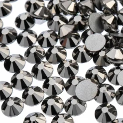 John Bead Crystal Lane SS30 Glass Round Flatback Rhinestones, 288ct.