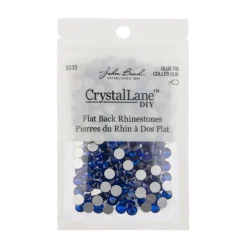 John Bead Crystal Lane SS30 Glass Round Flatback Rhinestones, 288ct.