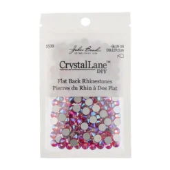 John Bead Crystal Lane SS30 Glass Round Flatback Rhinestones, 288ct.