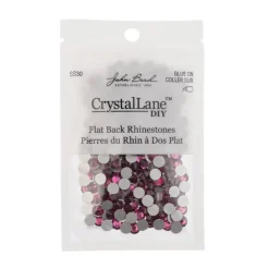 John Bead Crystal Lane SS30 Glass Round Flatback Rhinestones, 288ct.