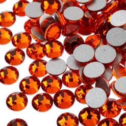 John Bead Crystal Lane SS30 Glass Round Flatback Rhinestones, 288ct.