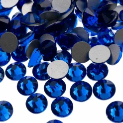 John Bead Crystal Lane SS30 Glass Round Flatback Rhinestones, 288ct.