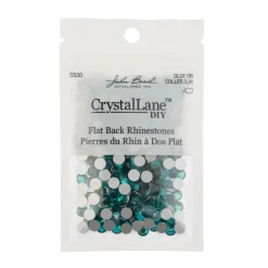 John Bead Crystal Lane SS30 Glass Round Flatback Rhinestones, 288ct.