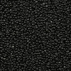 John Bead 11/0 Cut Opaque Finish Round Czech Glass Seed Beads, 13g/100g